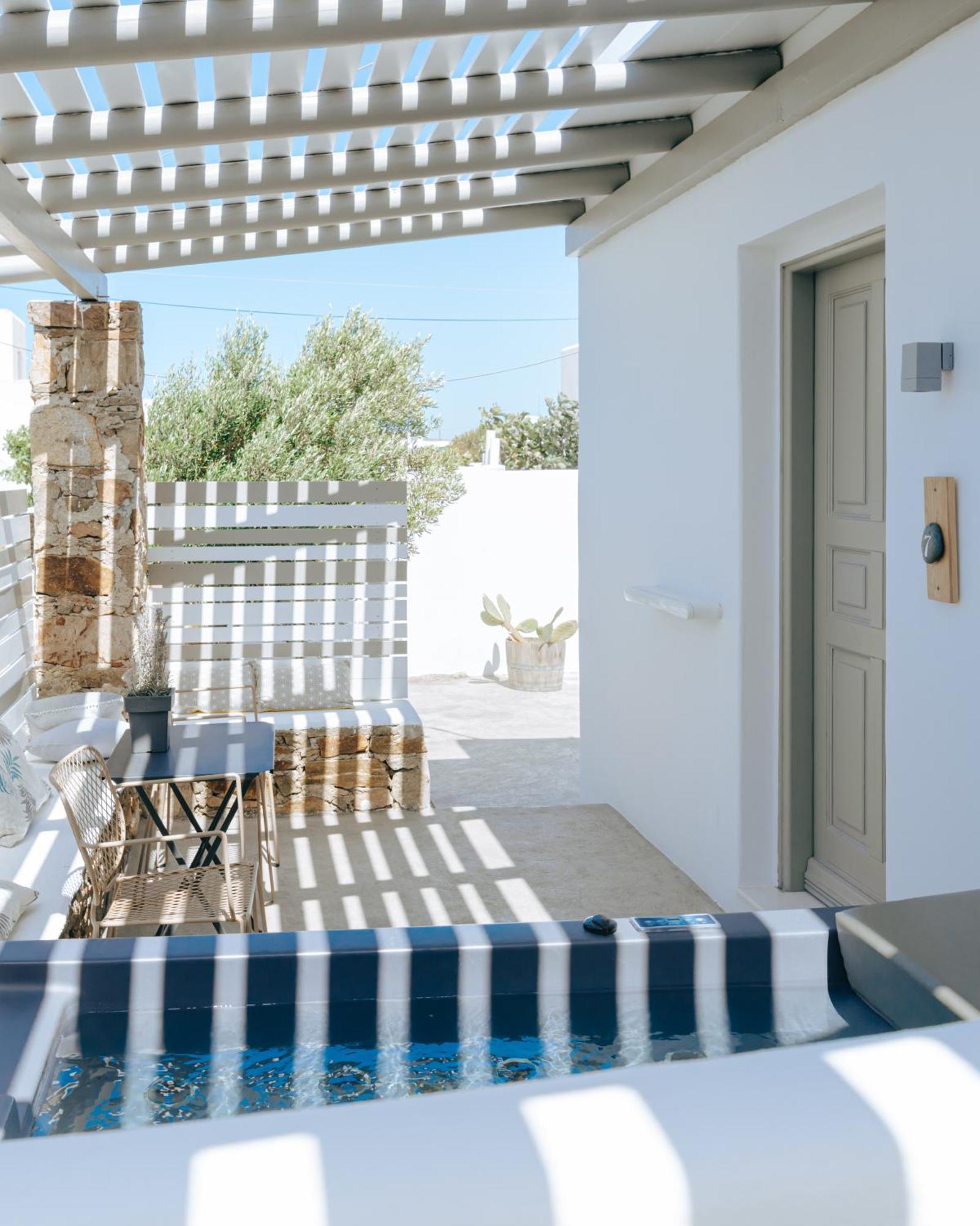 דירות Mykonos Town White And Grey חדר תמונה